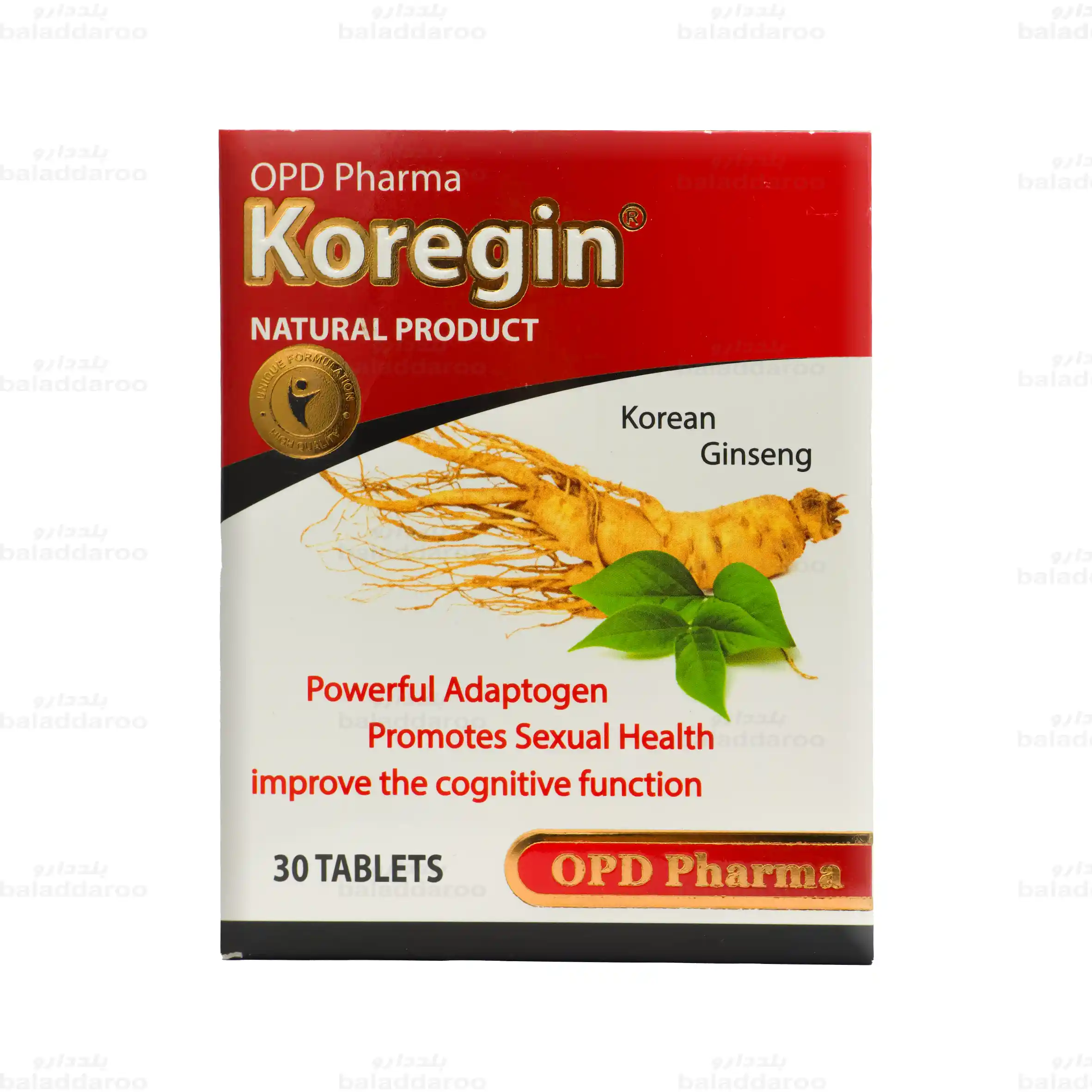 koregin-tabs-1 قرص کورجین او پی دی فارما1