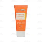 کرم ضد آفتاب بی رنگ فوتوزوم فیس دوکس مناسب پوست چرب و مختلط SPF50 5