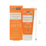 کرم ضد آفتاب رنگی مناسب پوست چرب فوتوزوم فیس دوکس SPF 50 2