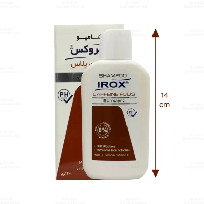 شامپو کافئین پلاس ایروکس 2