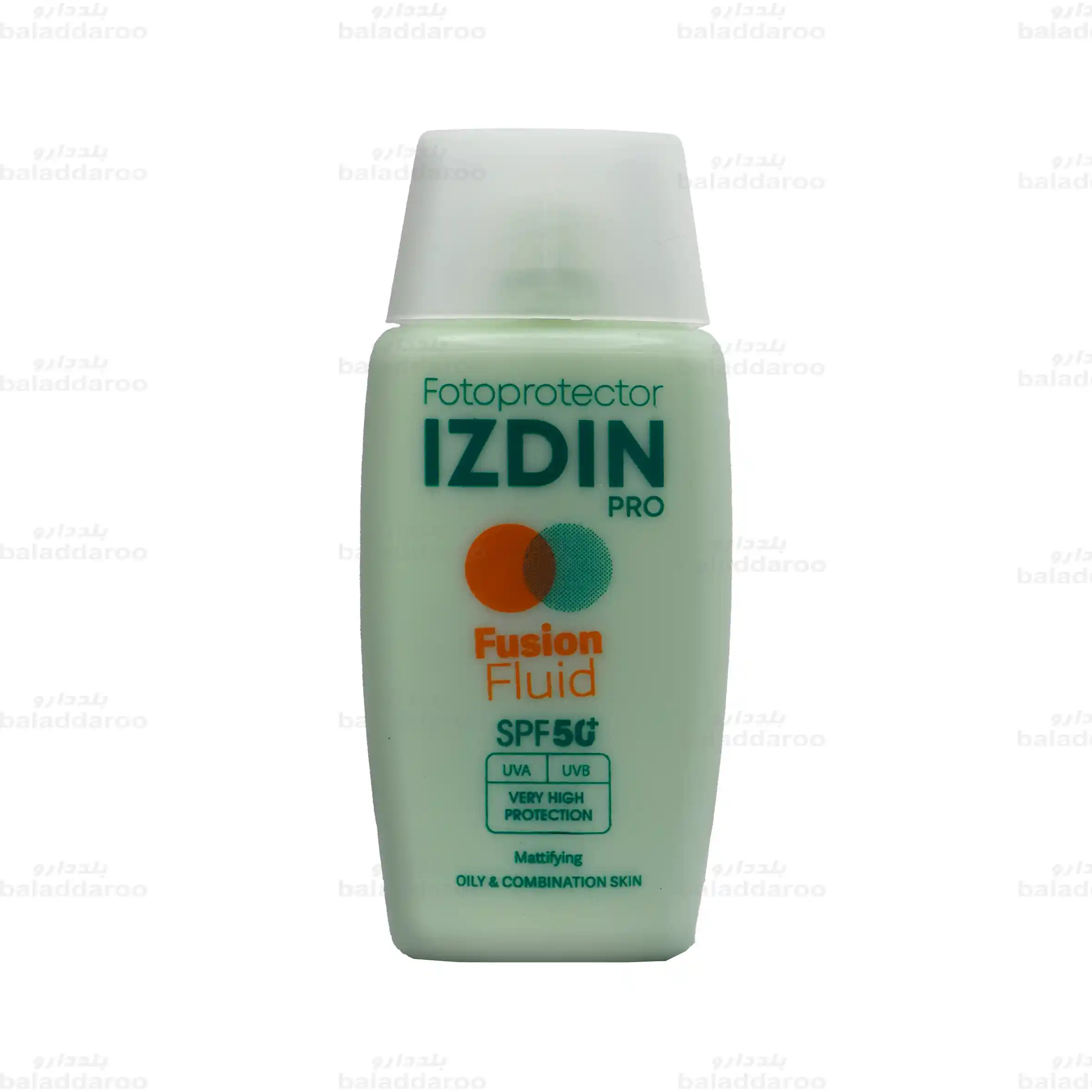 1-izdin-fusion-fluid-sunscreen-oily-skin ضد آفتاب فیوژن فلوئید ایزدین پوست چرب SPF 50 شماره 1