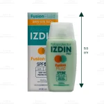 ضد آفتاب فیوژن فلوئید ایزدین پوست چرب SPF 50 شماره 2
