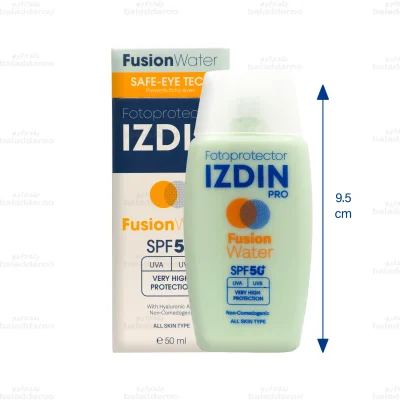 کرم ضد آفتاب ایزدین پرو فیوژن واتر SPF50 2