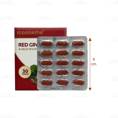 قرص رد جینسینگ و مولتی ویتامین مینرال مونم 2