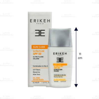 فلوئید ضد آفتاب فاقد چربی بی رنگ اریکه پوست چرب 2