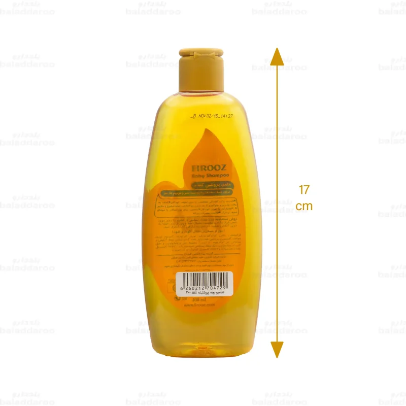 شامپو بچه پروتئین گندم فیروز 300 م ل2