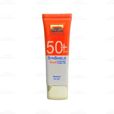 کرم ژل ضد آفتاب ساین شیلد ساین اسکین رنگی پوست چرب SPF 50 رنگ متوسط 1