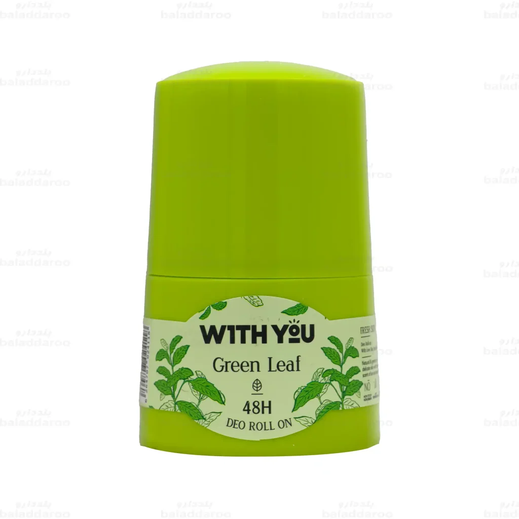 مام رول ضد تعریق زنانه ویت یو مدل Green Leaf1