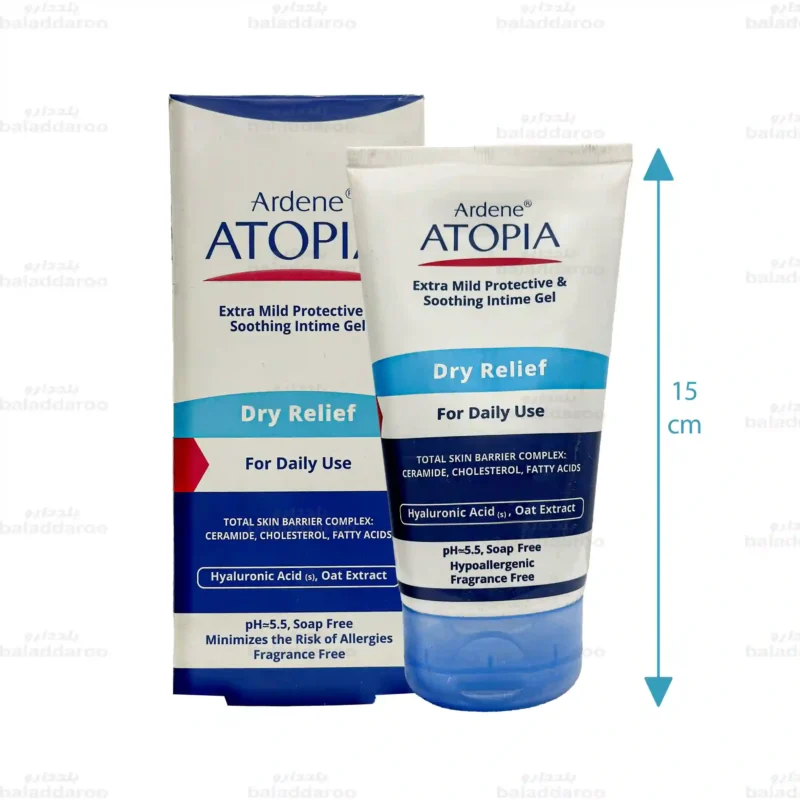 ژل شستشوی بسیار ملایم ناحیه ژنیتال آتوپیا آردن 2