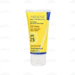 کرم ضد آفتاب فاقد چربی بی رنگ آردن SPF 25 پوست چرب 1