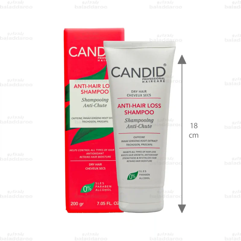 شامپو ضد ریزش کاندید موی خشک2