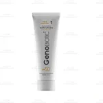 کرم ضد آفتاب بی رنگ سانوژن ژنوبایوتیک پوست چرب SPF 50 شماره 1
