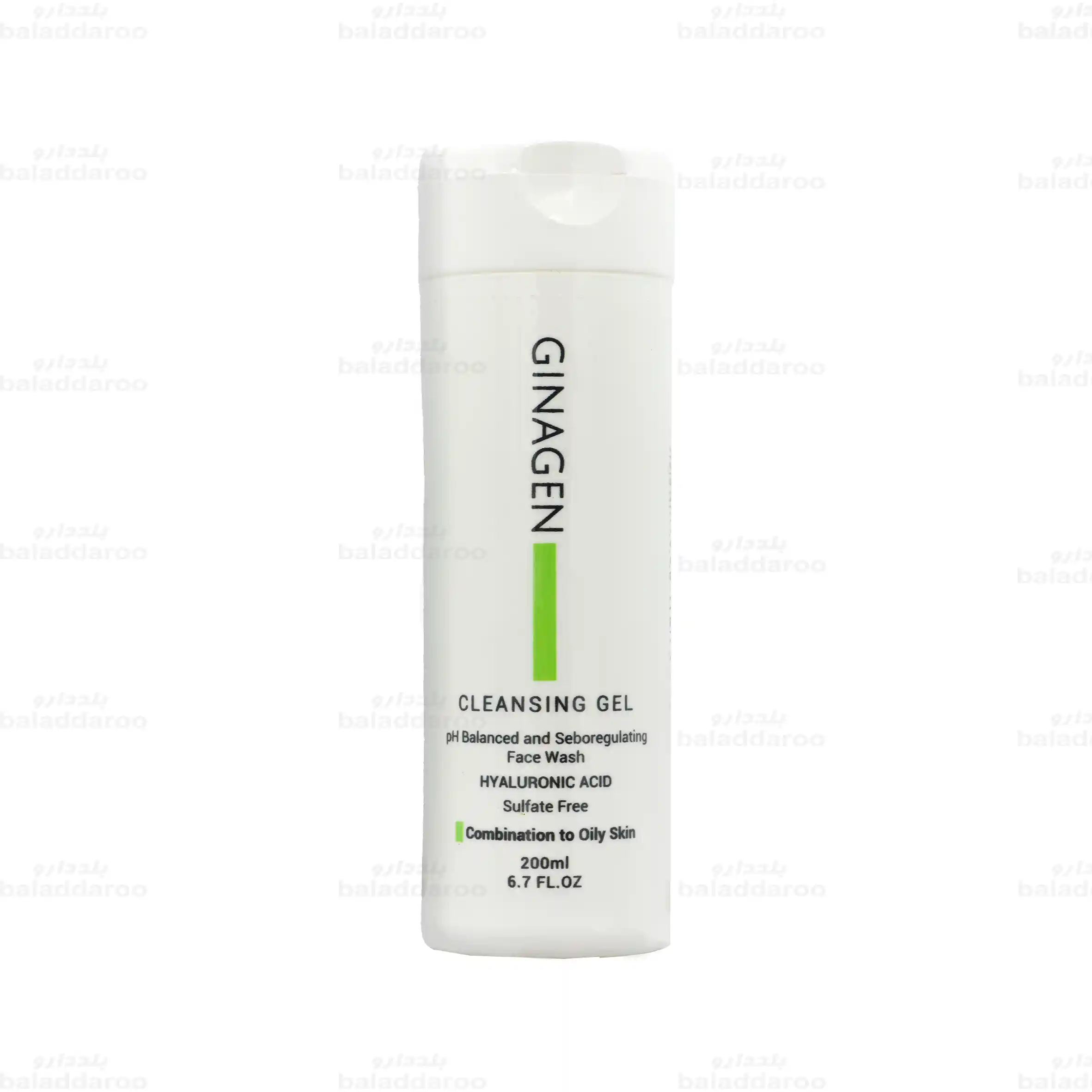 Ginagen-Cleansing-Gel-Oily-Skin-1 ژل شستشوی صورت ژیناژن پوست چرب و مختلط 1