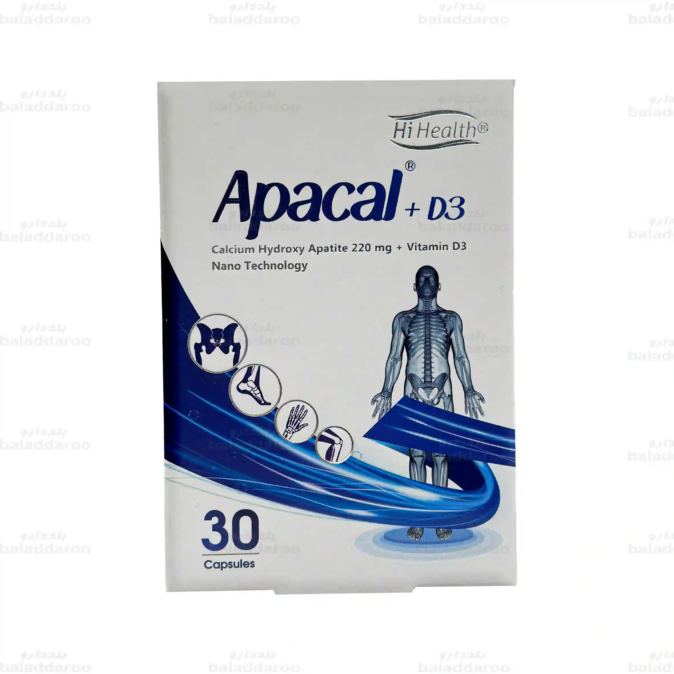 Hi-Health-Apacal-D3-1 کپسول آپاکل و ویتامین D3 های هلث 1