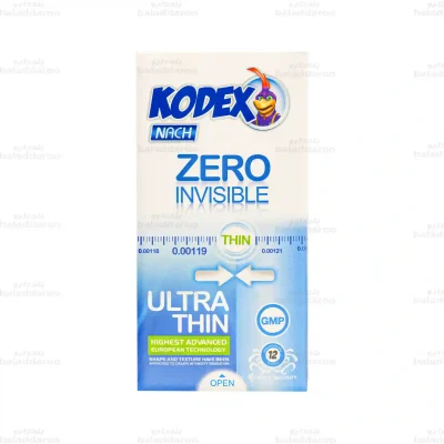 کاندوم زیرو اینویزیبل کدکس 12 عددی 1