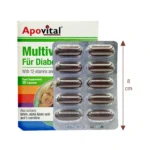کپسول مولتی ویتامین دیابتی آپوویتال 2