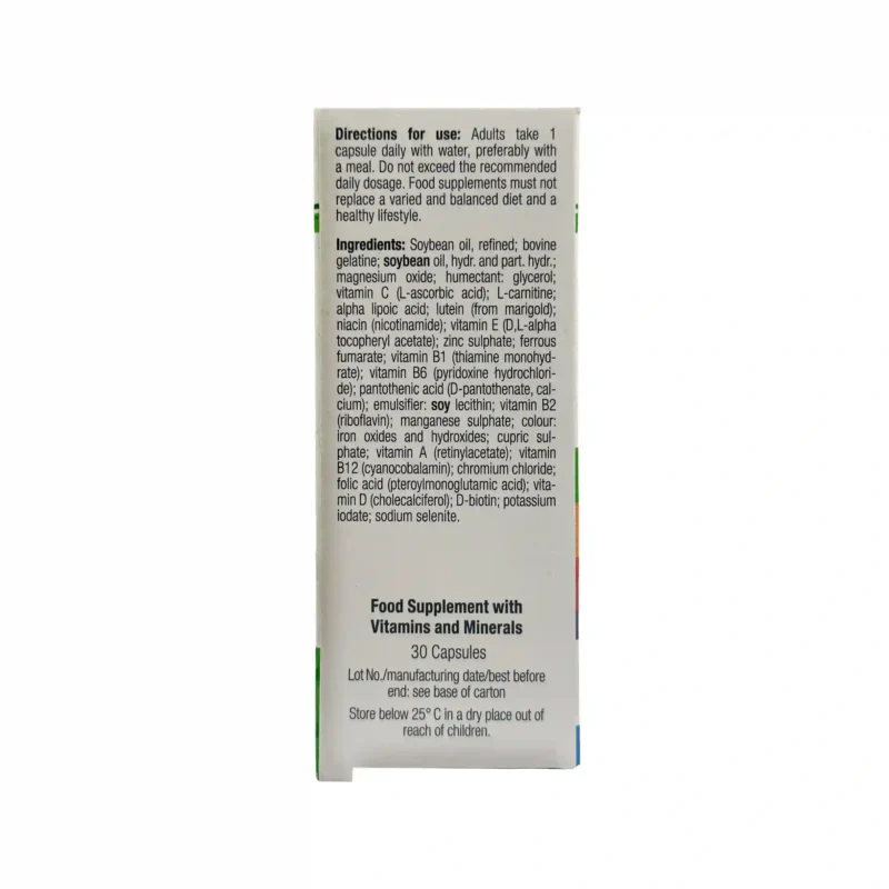 کپسول مولتی ویتامین دیابتی آپوویتال 5