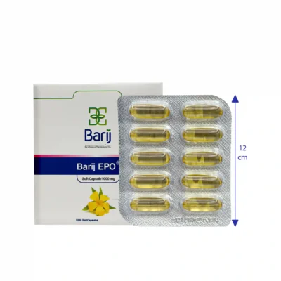 کپسول روغن گل مغربی ای پی او باریج اسانس 2