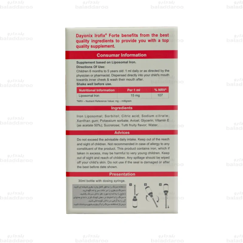 قطره آیروفیکس فورت دایونیکس 3