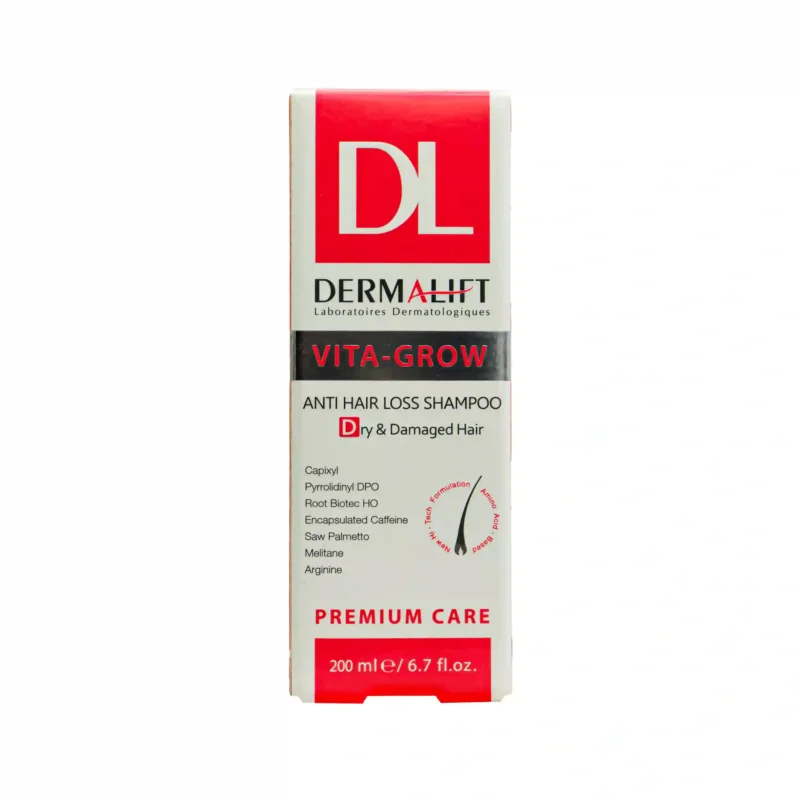 شامپو تقویت کننده موی خشک ویتا گر درمالیفت 2