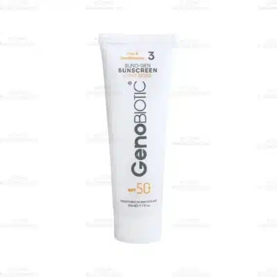 ضد آفتاب رنگی ژنوبایوتیک پوست چرب و مختلط SPF50 1
