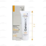 ضد آفتاب رنگی ژنوبایوتیک پوست چرب و مختلط SPF50 2