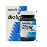 قرص بیوتین ۸۰۰ میکروگرم هلث اید 4