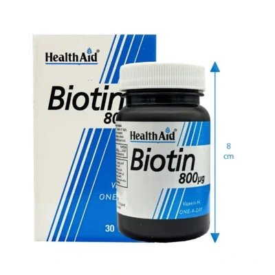 قرص بیوتین ۸۰۰ میکروگرم هلث اید 4