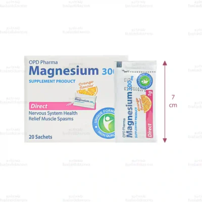 ساشه منیزیم 300 میلی گرم او پی دی فارما 1
