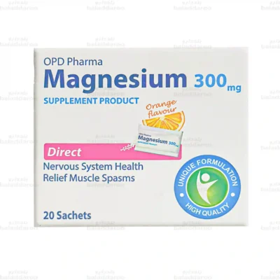 ساشه منیزیم 300 میلی گرم او پی دی فارما 5