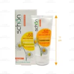کرم ضد آفتاب شون بی رنگ پوست معمولی تا خشک SPF50 2