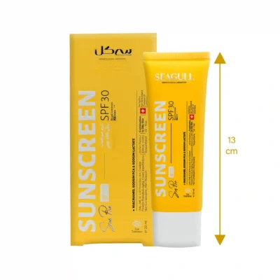 کرم ضد آفتاب فاقد چربی رنگی سی گل SPF 30 پوست چرب 2