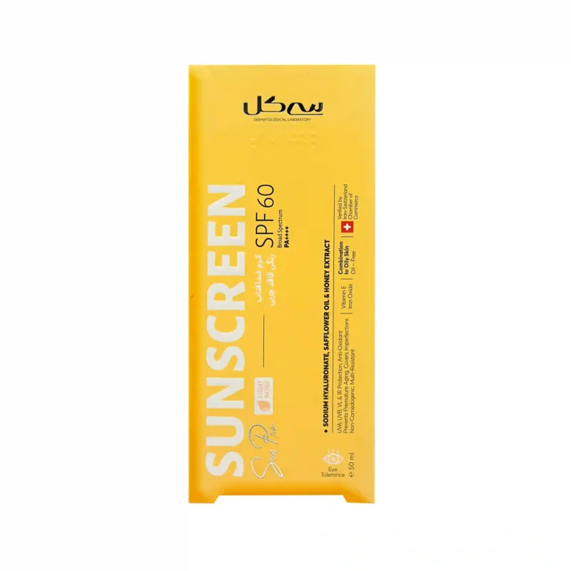 کرم ضد آفتاب سی گل SPF60 فاقد چربی 5