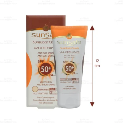 کرم ضد آفتاب سان سیف روشن کننده SPF50 2