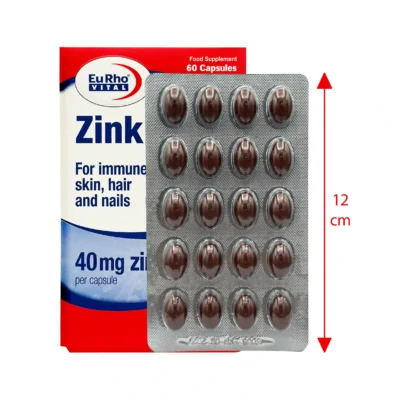 کپسول زینک یوروویتال 40 میلی گرم 2