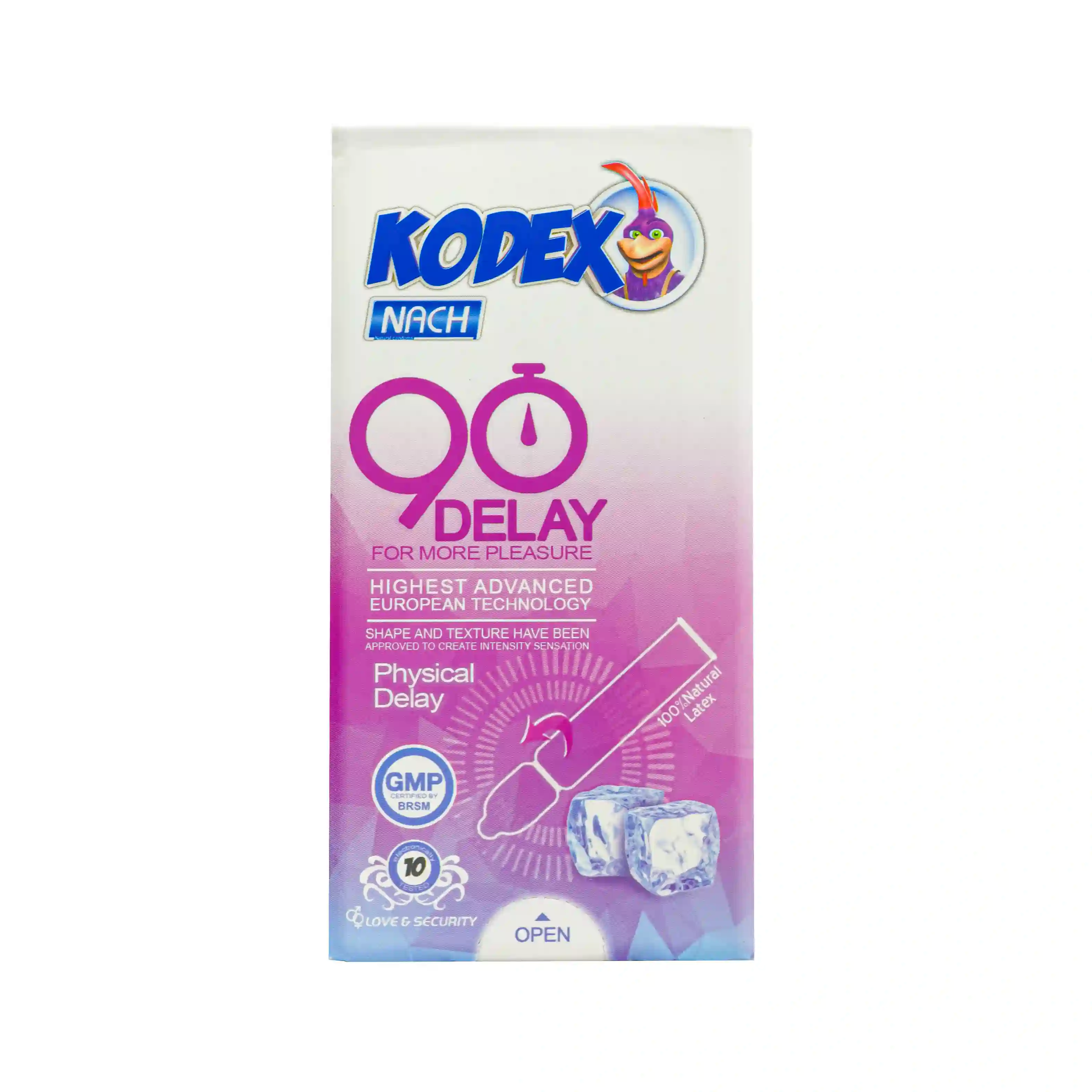 kodex-90-delay-condom-10pcs-1 کاندوم تاخیری 90 دقیقه دیلی کدکس 10 تایی1