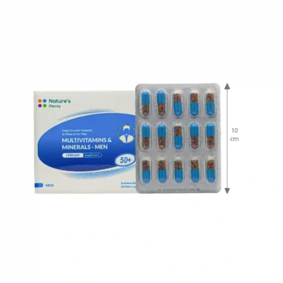 کپسول مولتی ویتامین و مینرال آقایان بالای 50 سال نیچرز پلنتی 2