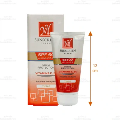 کرم ضد آفتاب رنگی مای پوست معمولی و خشک SPF60 شماره 2