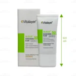 فلوئید ضد آفتاب رنگی اکتی ویت ویتالیر SPF50 بژ طبیعی 2