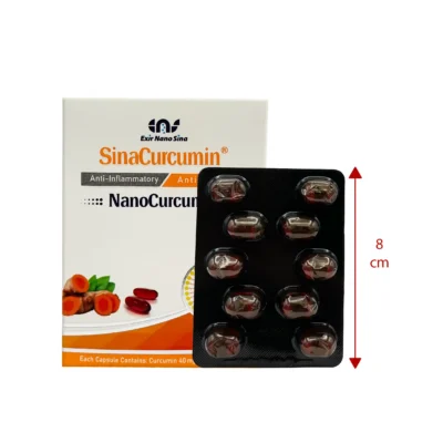 کپسول سیناکورکومین 40 میلی گرم اکسیر نانو سینا 2