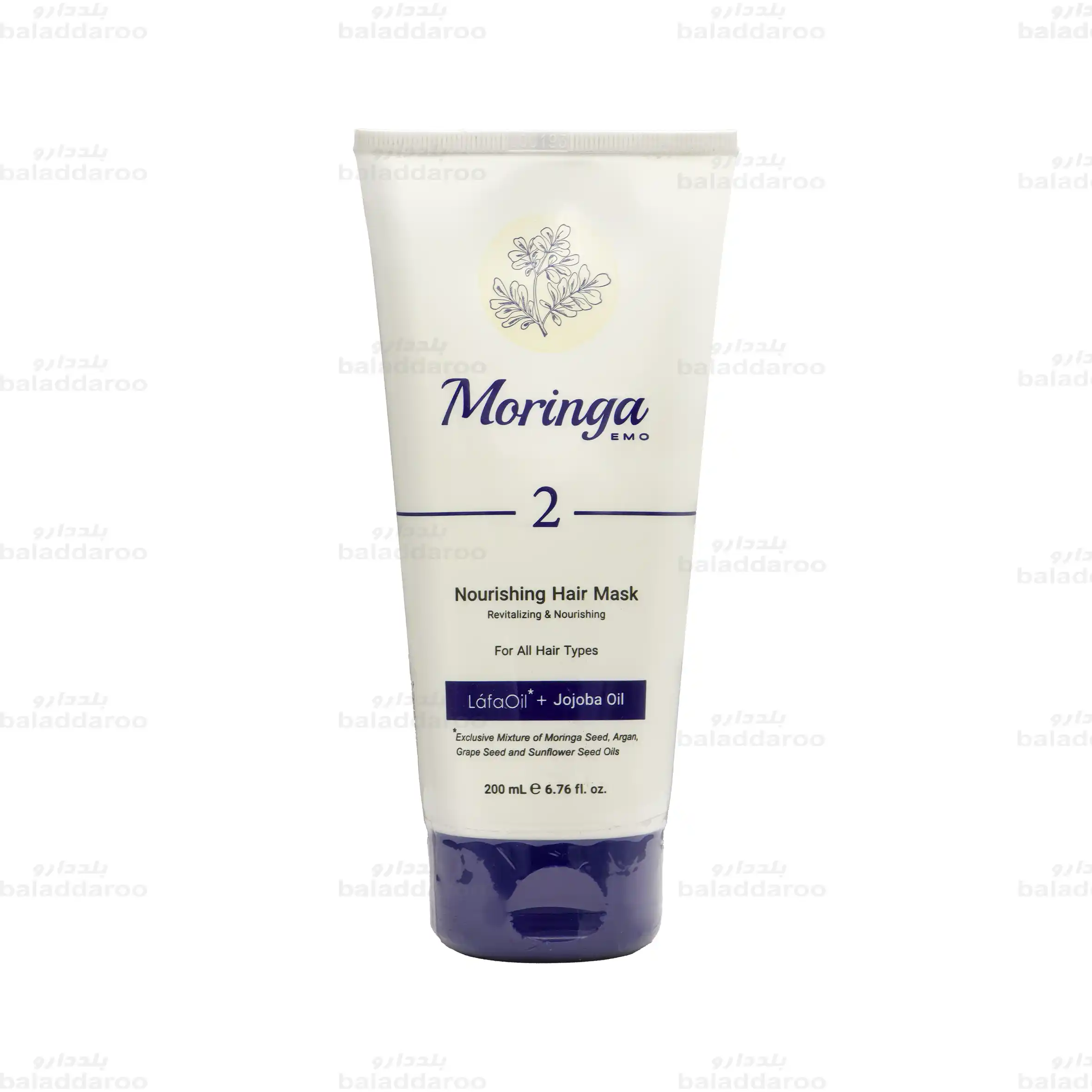 moringa-2-nourishing-hair-mask-1 ماسک مو مغذی شماره 2 مورینگا امو 1