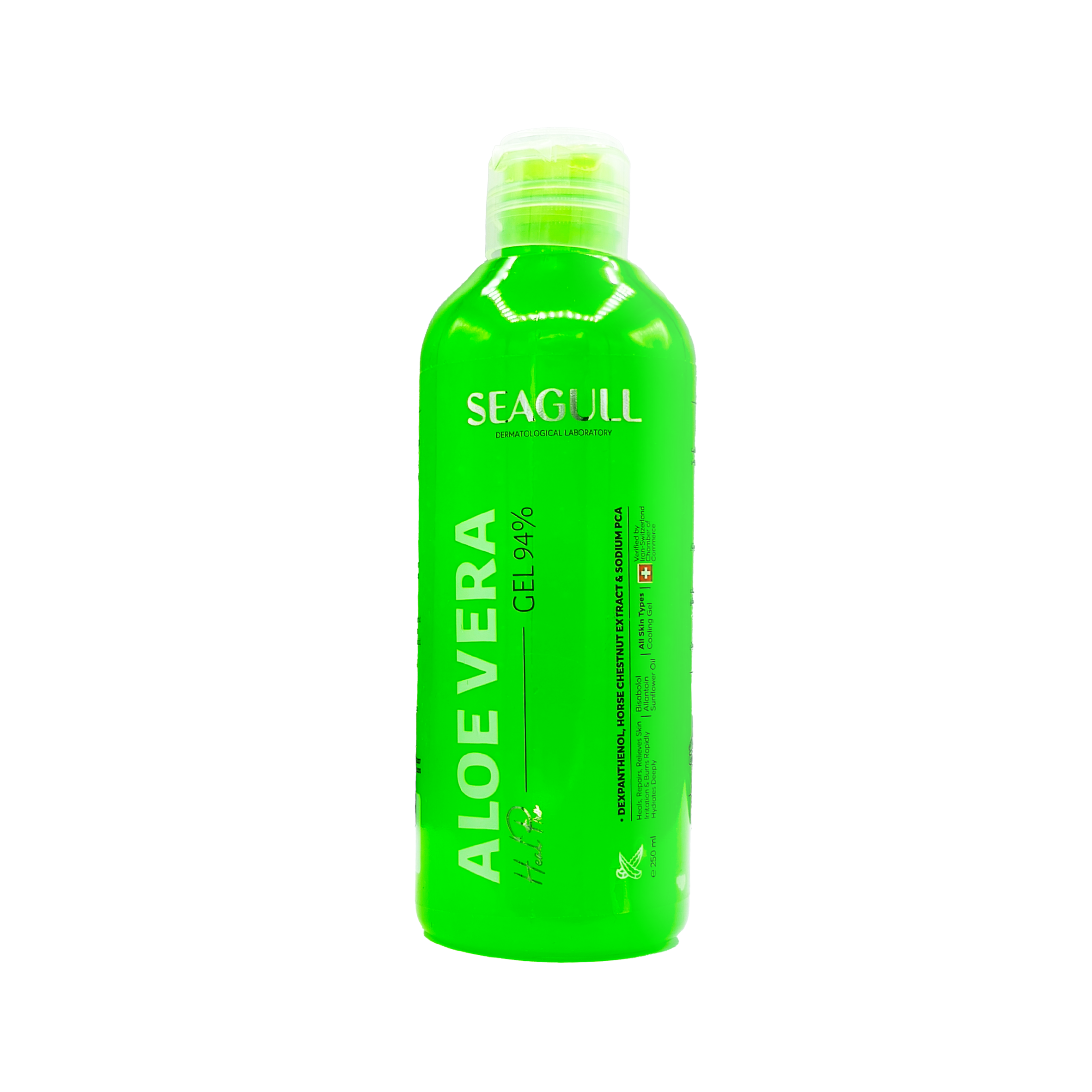 Seagull-Aloe-Vera-gel-250ml-1 ژل آلوئه ورا 94 درصد سی گل 250 میلی لیتر 1