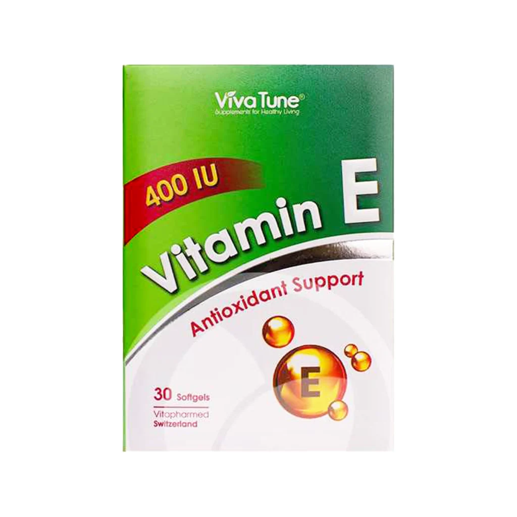 کپسول ژلاتینی ویتامین E 400 واحد ویواتیون 1