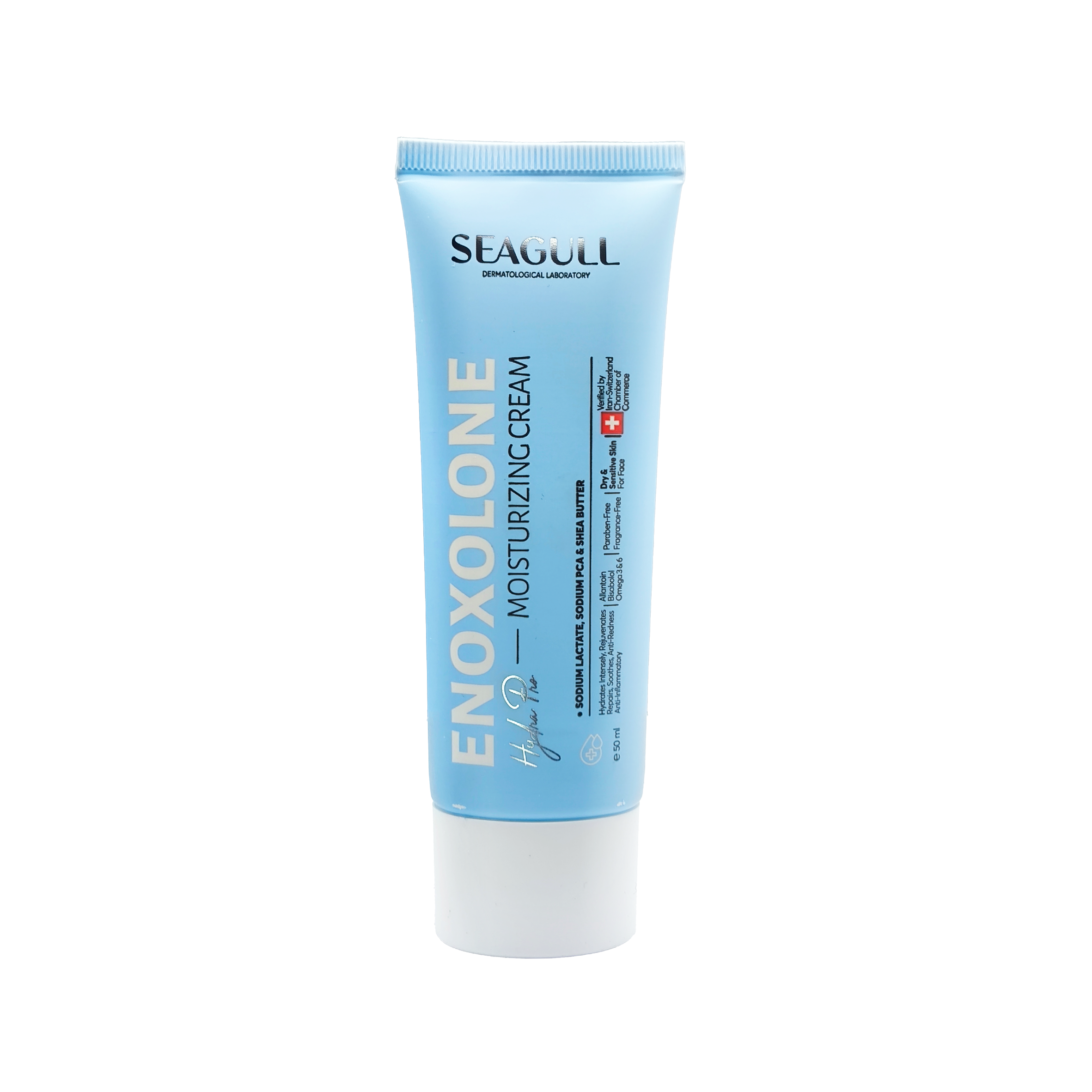seagull-enoxolone-moisturizing-cream-50ml-1 کرم آبرسان قوی انوکسولون سی گل 1