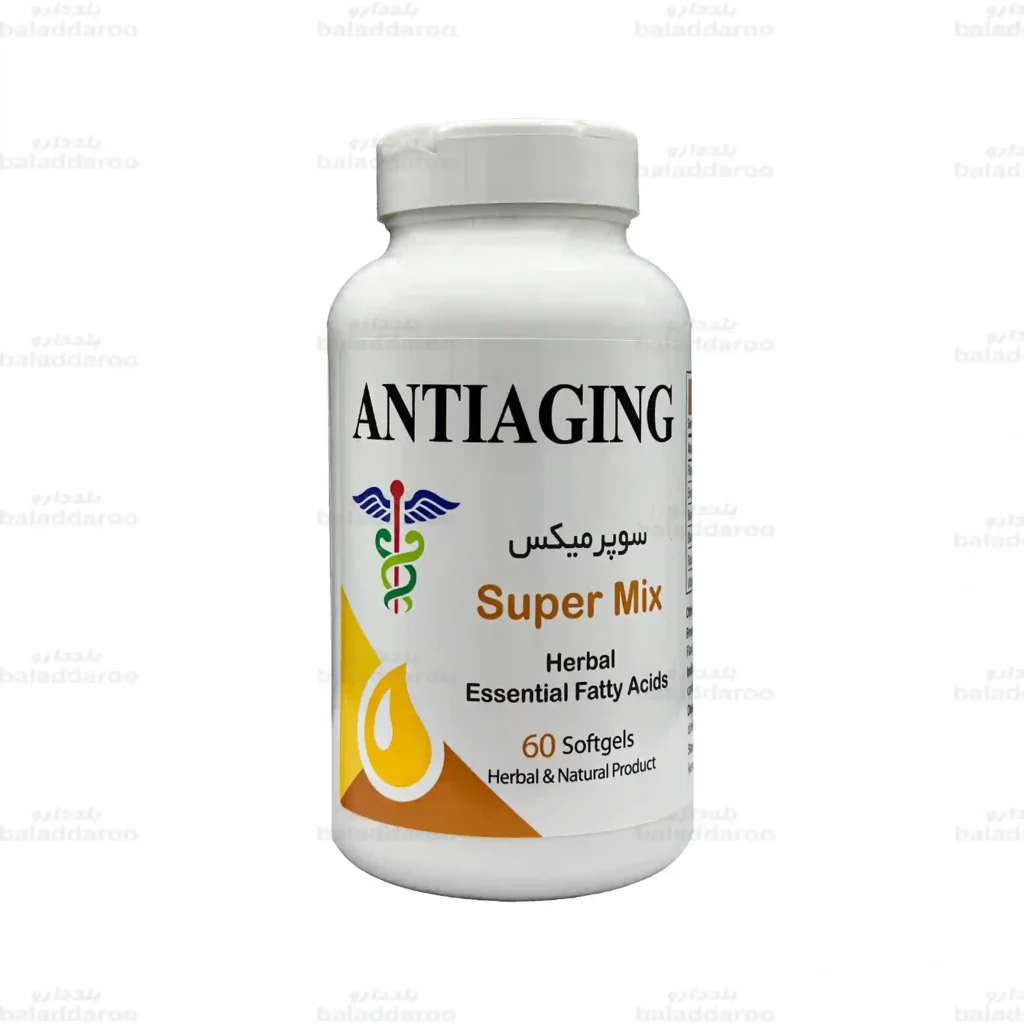 سافت ژل سوپر میکس آنتی ایجینگ 1