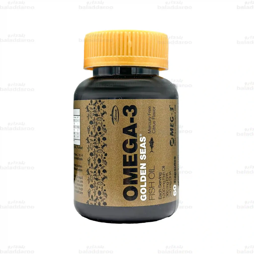 کپسول امگا 3 گلدن سیز کارن بسته 60 عددی 1